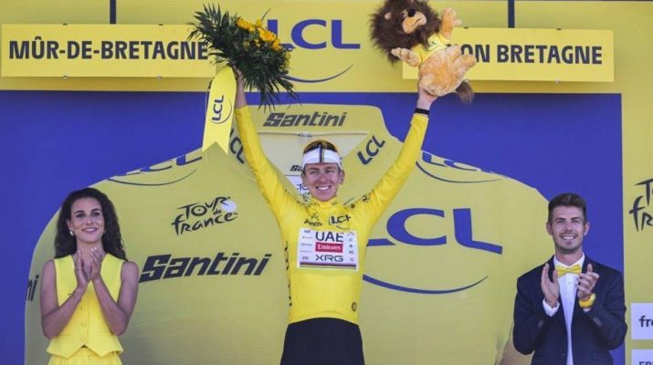 Tadej Pogacar Kuasai Klasemen Tour de France Usai Menangi Etape Ketujuh