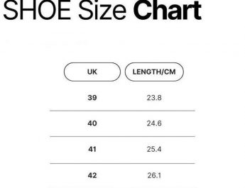 Ukuran Sepatu 40 Berapa Cm? Cek Konversi Lengkapnya!