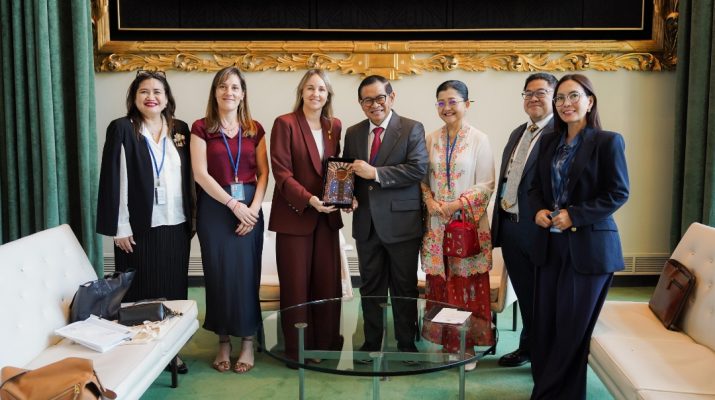 Pertemuan Bilateral Gubernur DKI Jakarta dan Wakil Wali Kota Buenos Aires di Markas Besar PBB, New York