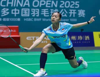 Putri KW Tersingkir di Putaran Pertama Tiongkok Terbuka