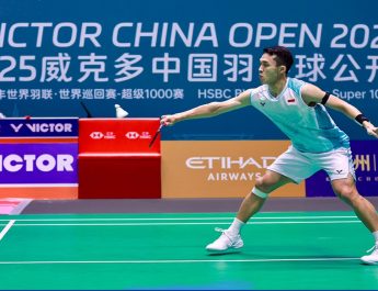Jonatan Christie Raih Kemenangan di Putaran Pertama Tiongkok Terbuka