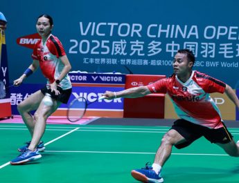 Tiongkok Terbuka 2025: Rehan/Gloria Tembus Perempat Final