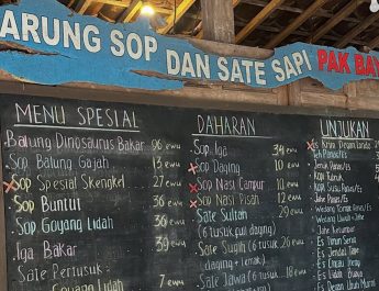 Warung Sop dan Sate Sapi Pak Bayu: Kuliner Lezat di Jogja