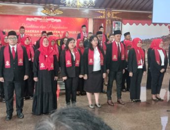 Pengurus Daerah INI Sukoharjo resmi dilantik, sudah lampaui target selesaikan legalitas KMP