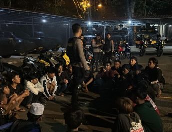 Polda Banten amankan 24 remaja cegah kejahatan lewat patroli malam