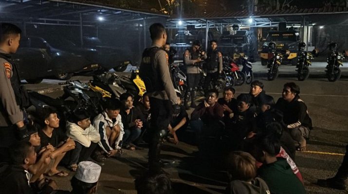 Polda Banten amankan 24 remaja cegah kejahatan lewat patroli malam