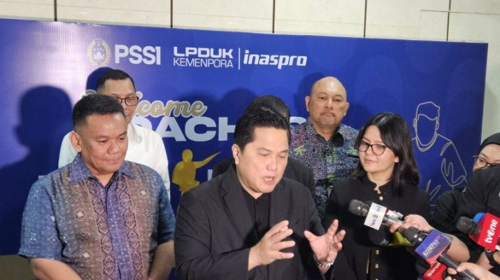 Erick Thohir siap terima kritik dan hujatan terkait performa timnas