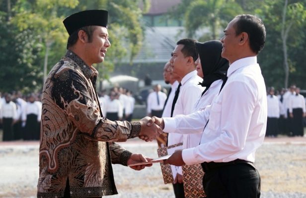 Dilantik jadi ASN-PPPK, 1.271 TKHL diharap junjung tinggi etika birokrasi bersih