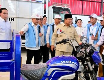 Prabowo cerita soal Menkeu Sri Mulyani yang stres tiap kali dipanggil