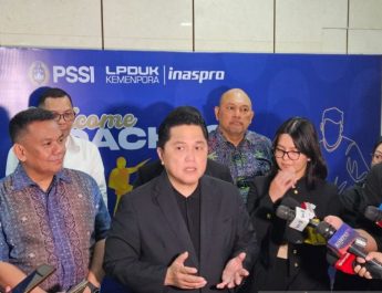 Erick Thohir kembali soroti penyelesaian akhir Timnas Indonesia