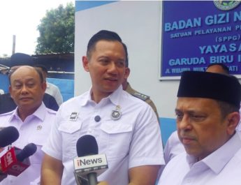 Menko AHY resmikan Dapur Makan Bergizi Gratis untuk warga di Kota Bekasi