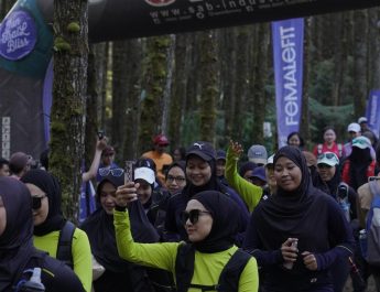 100 Pelari Bersemangat Ikuti Fun Trail Running di Lembang