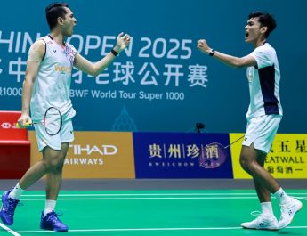 Juara, Fajar/Fikri Tampil Solid Kalahkan Ganda Malaysia di Tiongkok Terbuka 2025