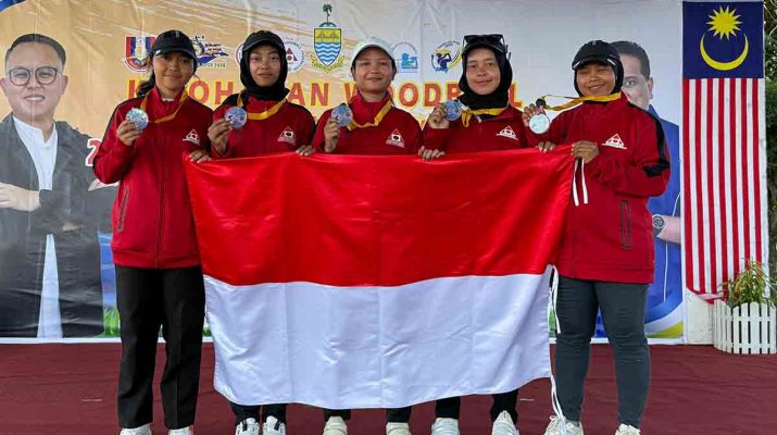 Tim Woodball Indonesia Raih 6 Emas di Malaysia Open 2025 