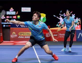 Adnan/Indah Menangi Perang Saudara di Makau Terbuka