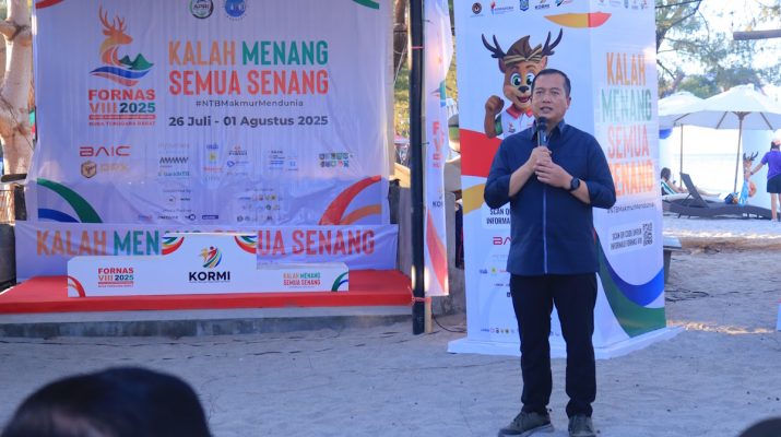 FORNAS VIII Catatkan Sejarah, Tari Kolosal NTB Bakal Tampil di Istana Negara