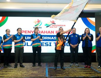 Pataka FORNAS IX Diserahkan, Sulteng Siap Jadi Tuan Rumah Terbaik