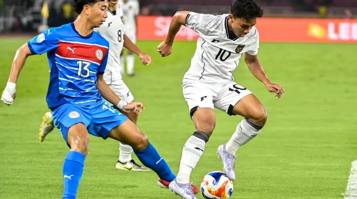Gol Bunuh Diri Bikin Indonesia Ungguli Filipina 1-0