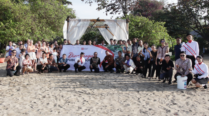 Mercure Bali Sanur Resort Rayakan HUT ke-80 RI dengan Pelepasan 80 Tukik ke Pantai Mertasari