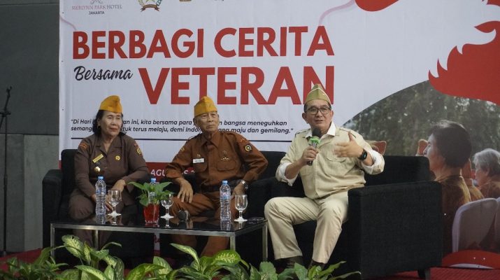 Berbagi Cerita Bersama Veteran, Perayaan HUT ke 80 RI di Merlynn Park Hotel Jakarta