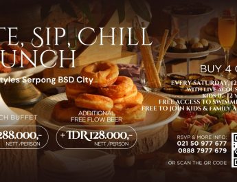 ibis Styles Serpong BSD City Luncurkan “Bite, Sip, Chill Brunch”, Nikmati Sensasi Brunch Buffet Setiap Sabtu