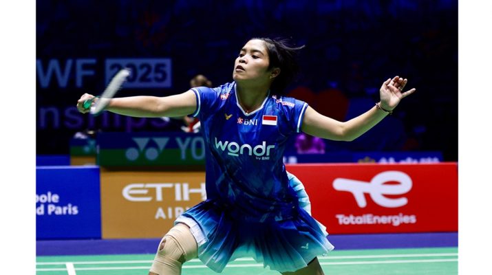Gregoria Mariska Tunjung Melaju ke Putaran Kedua Kejuaraan Dunia Bulu Tangkis 2025