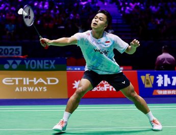 Anthony Sinisuka Ginting Tersingkir di Putaran Pertama Kejuaraan Dunia Bulu Tangkis