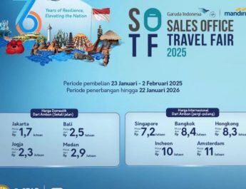 Maskapai Garuda hadirkan program diskon tiket domestik dan mancanegara