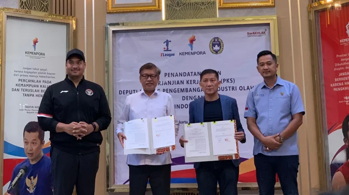 I.League dan Kemenpora Kerja Sama Edukasi Suporter Sepak Bola Indonesia