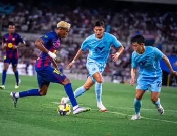 Rashford Cetak Gol, Barcelona Libas Daegu 5-0 di Akhir Tur Asia