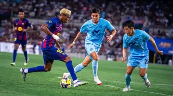 Rashford Cetak Gol, Barcelona Libas Daegu 5-0 di Akhir Tur Asia