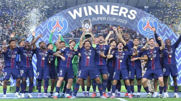 PSG Raih Gelar Pertama Piala Super Eropa 2025 Usai Kalahkan Tottenham
