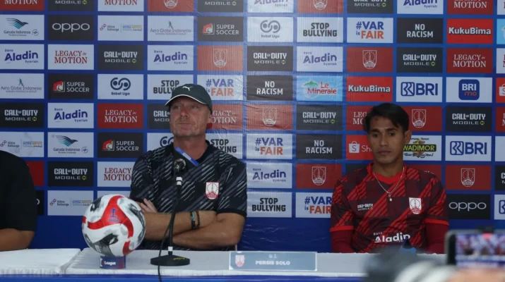 Peter de Roo: Persis Solo Siap Guncang Persija Jakarta di Stadion Manahan