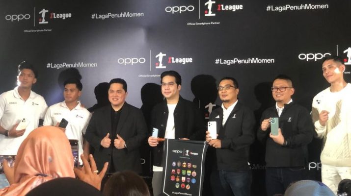 OPPO menjadi `official smartphone` Super League sampai 2027