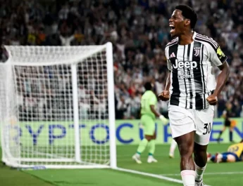 Juventus buka musim baru dengan kemenangan 2-0 atas Parma