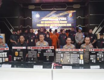 Polres Subang tangkap puluhan tersangka dari 20 kasus narkoba