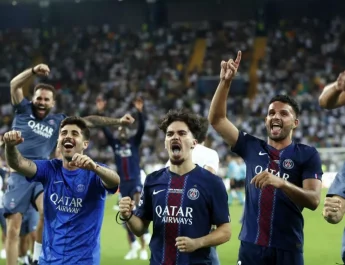 Paris Saint Germain juara baru Piala Super Eropa