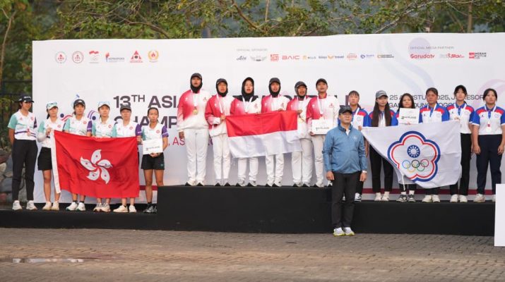 Indonesia juara umum 13th Asian Cup Woodball Championship