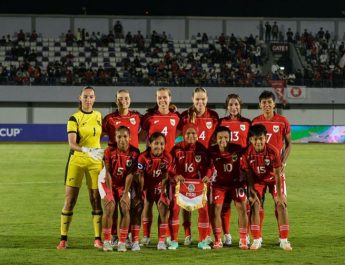Timnas putri Indonesia berada di peringkat ke-106 FIFA