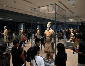 Sambut Imlek, Museum Mausoleum Kaisar Qinshihuang perpanjang jam operasional