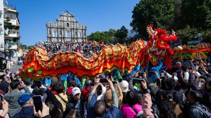 Potret perayaan Tahun Baru Imlek di Makau
