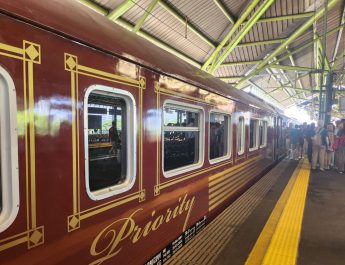 KAI Wisata lepas perjalanan perdana KA Java Priority Gambir - Yogya