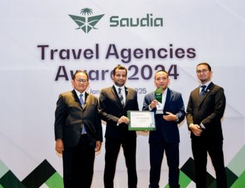 Fly DBA Indonesia raih penghargaan tertinggi dari Saudia Airlines