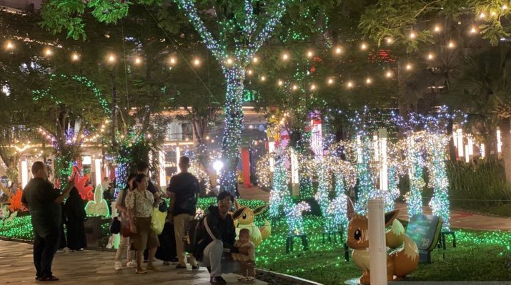 Sambut natal bersama Pokemon dan Tribeca di Central Park