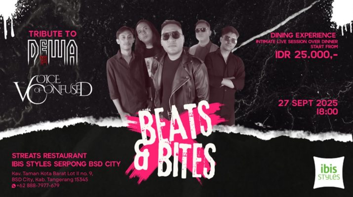 Ibis Styles Serpong BSD City Gelar Beats & Bites Vol 2 Hadirkan Tribute to Dewa 19
