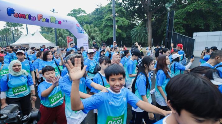 Lari Santai Cara Dekatkan Orangtua dengan Anak dalam Kebersamaan