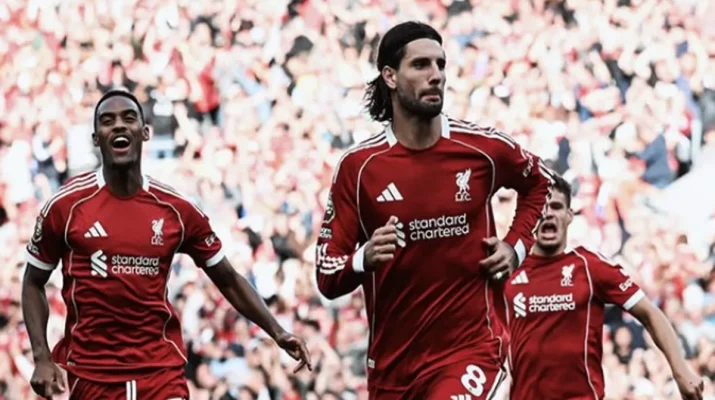 Hasil Lengkap Liga Inggris Pekan 3: Liverpool Puncaki Klasemen, City Kalah Lagi