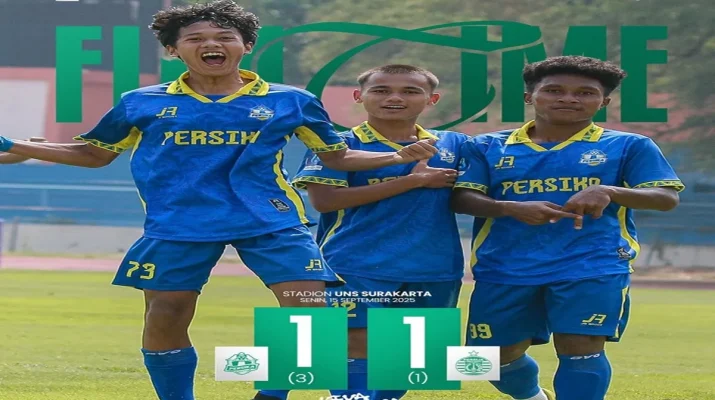 Epic! Persika U-17 Lolos ke Final Piala Soeratin 2025 Usai Tumbangkan Persija