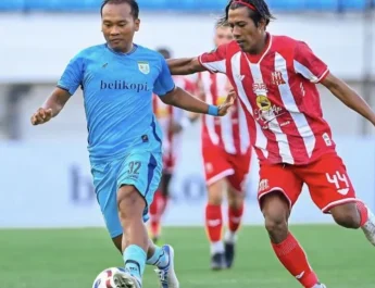 Main di Kandang, Persela Lamongan Kalah dari Deltras Sidoarjo dengan Skor 1-2