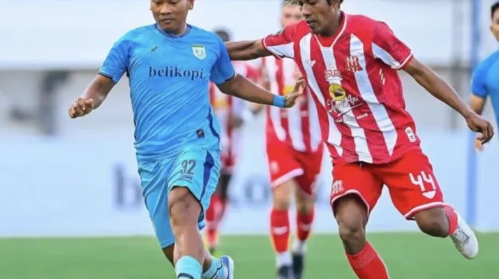 Main di Kandang, Persela Lamongan Kalah dari Deltras Sidoarjo dengan Skor 1-2